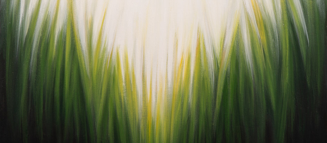 How can I meditate with a piece of artwork?